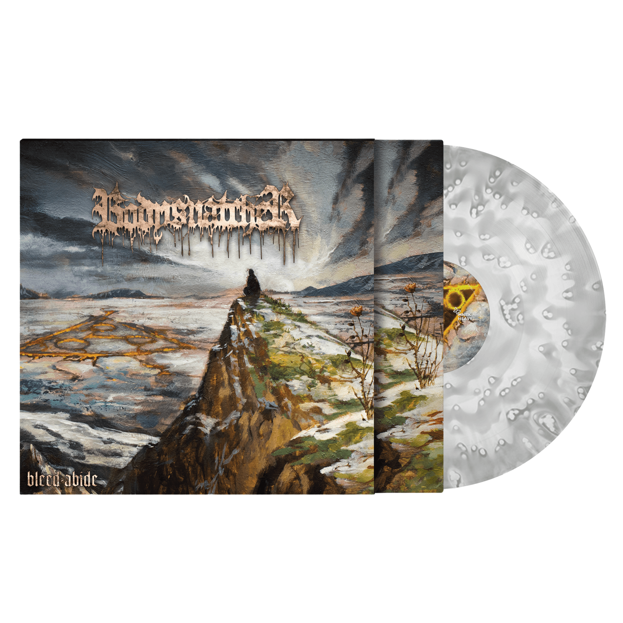 BODYSNATCHER 'BLEED-ABIDE' LP (Ghost Vinyl)