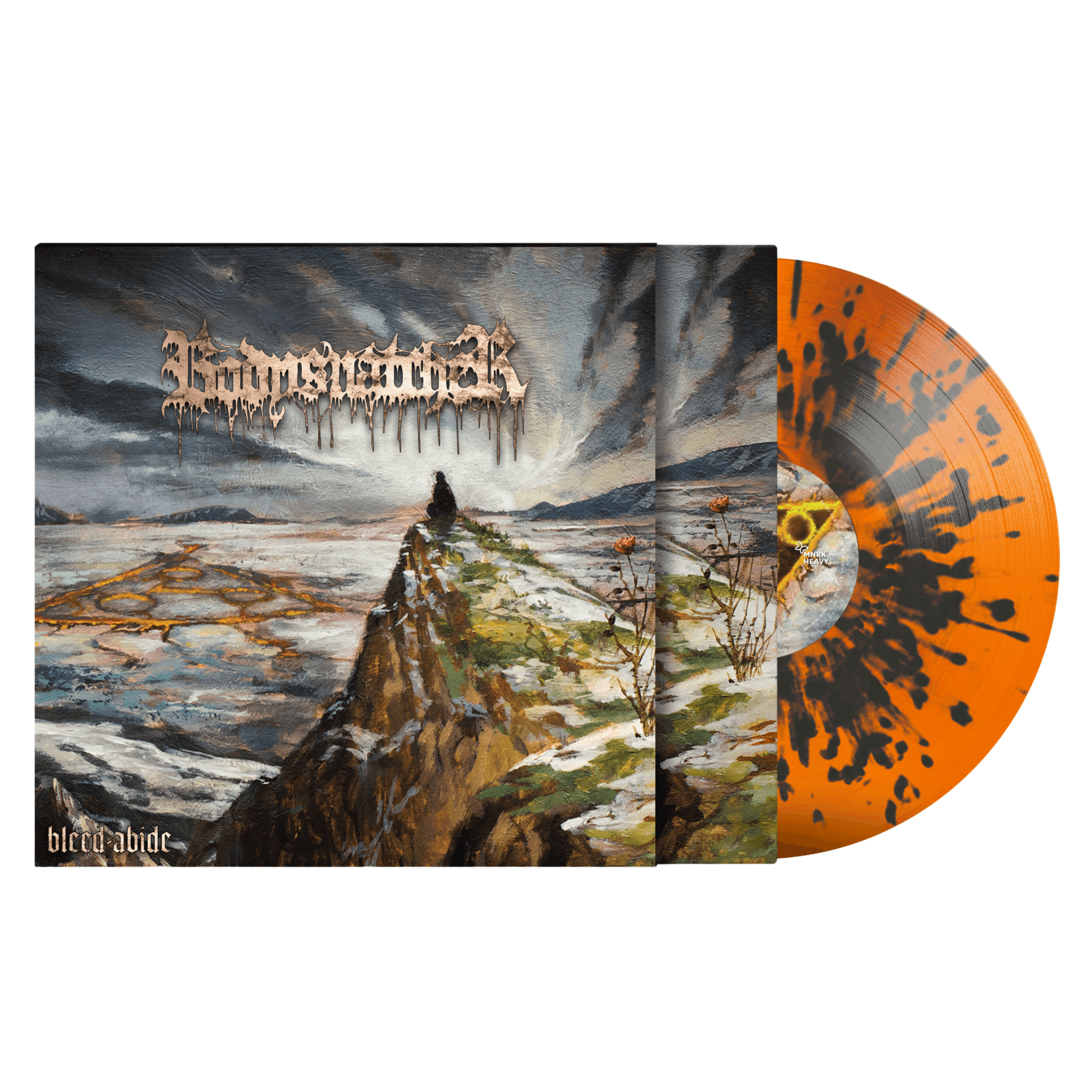 BODYSNATCHER 'BLEED-ABIDE' LP (Orange Crush Vinyl)
