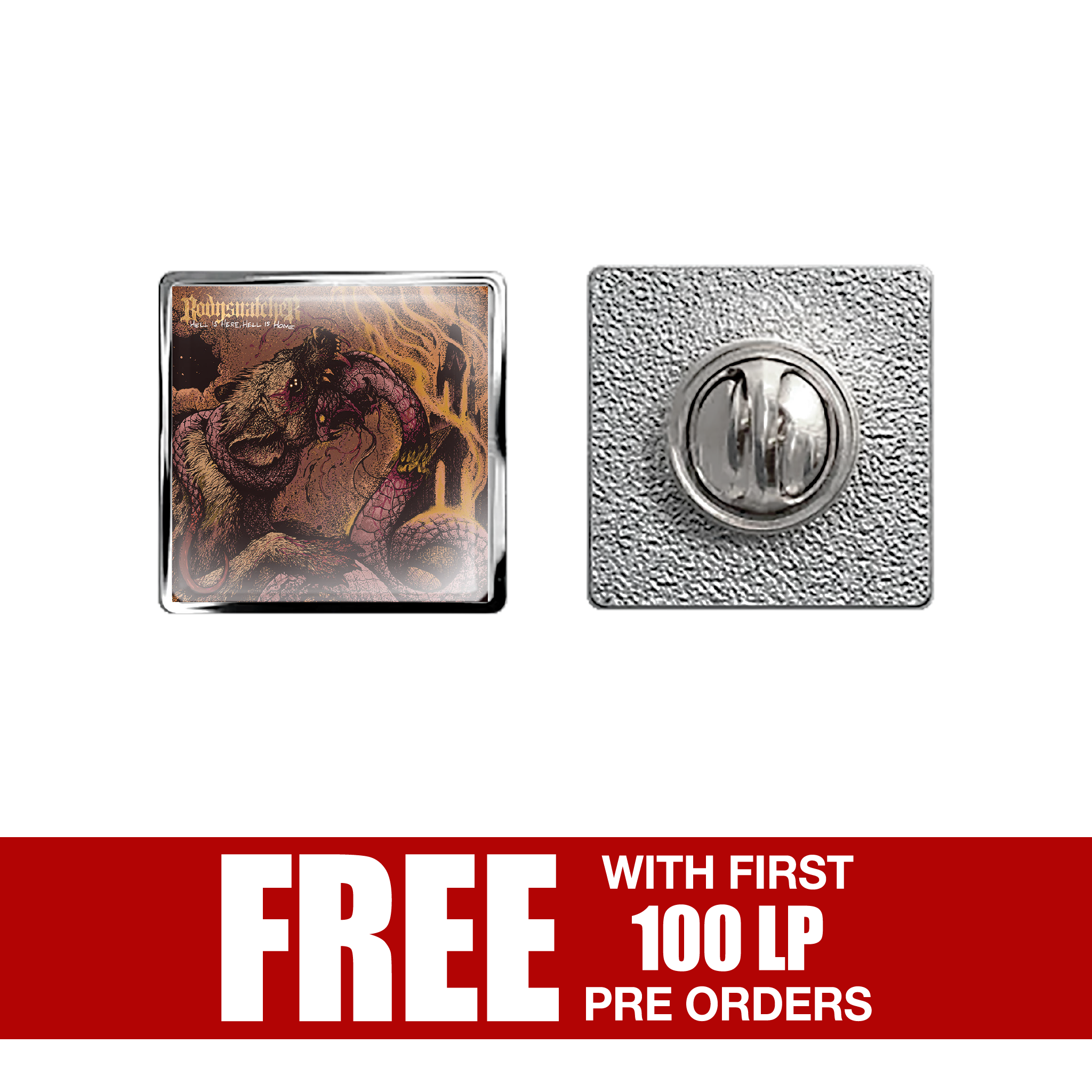 BODYSNATCHER 'HELL IS HERE, HELL IS HOME' LP (Venom Mint Splatter Vinyl)