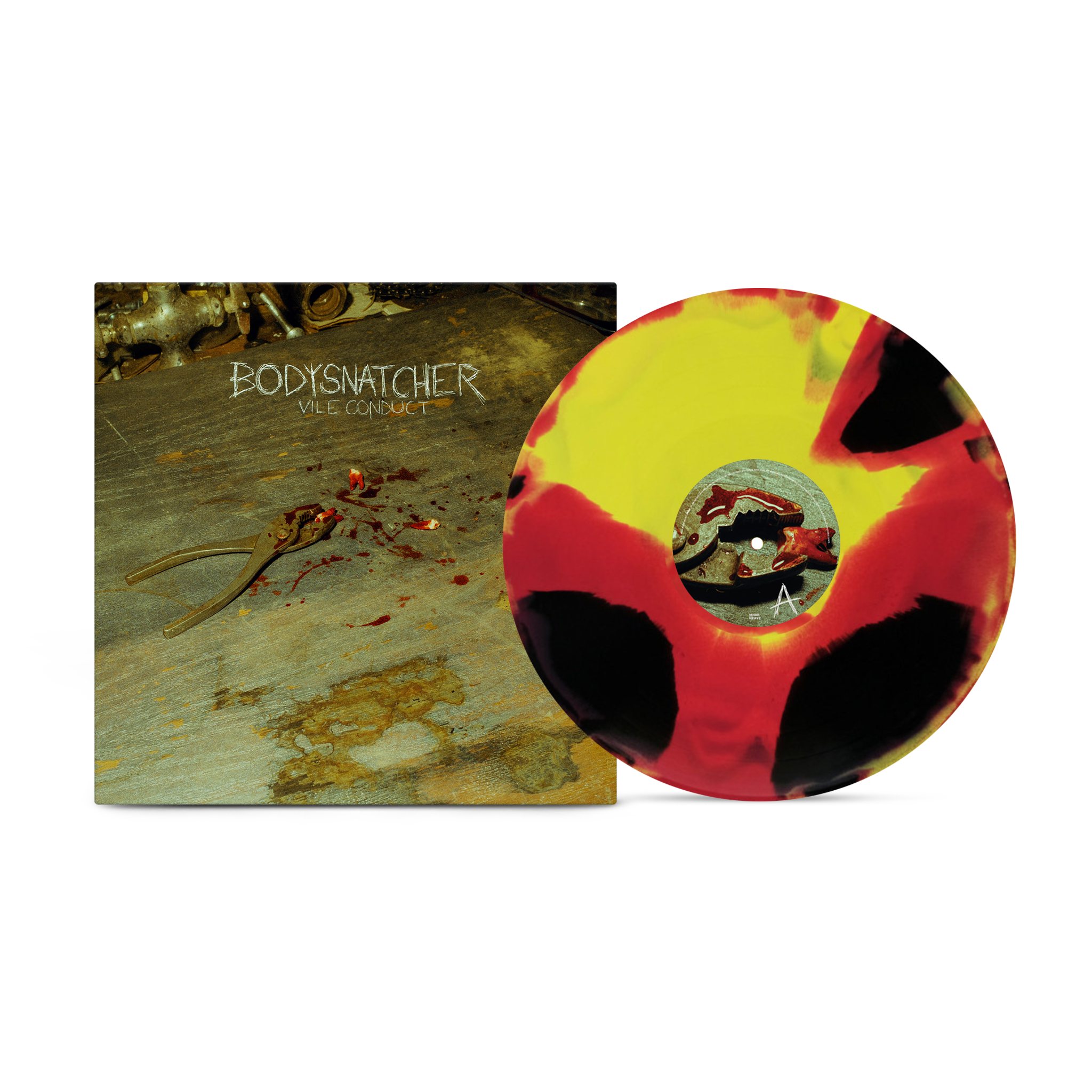 BODYSNATCHER 'VILE CONDUCT' LP (Tri-Color Vinyl)