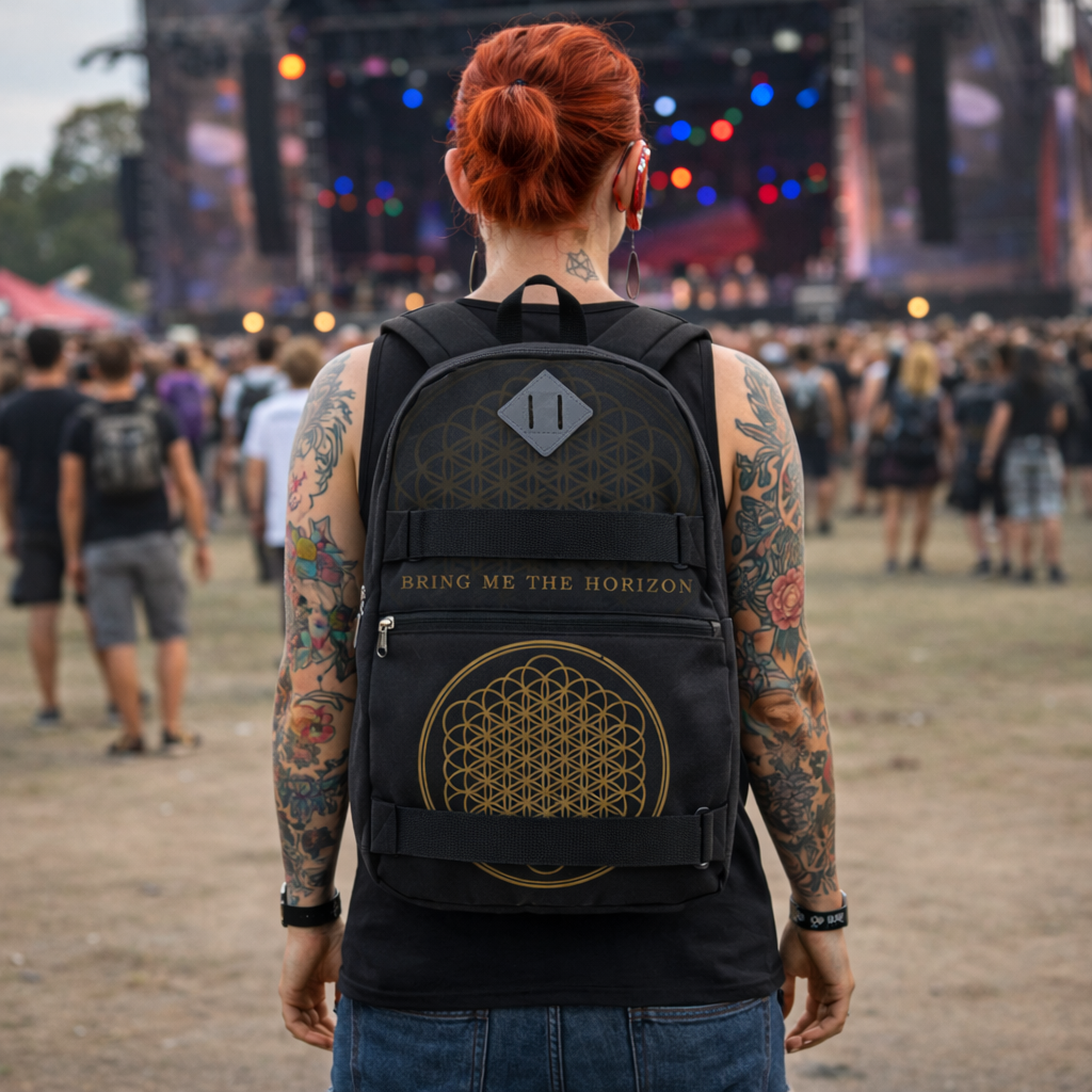 ROCKSAX BRING ME THE HORIZON SKATE BAG - SEMPITERNAL