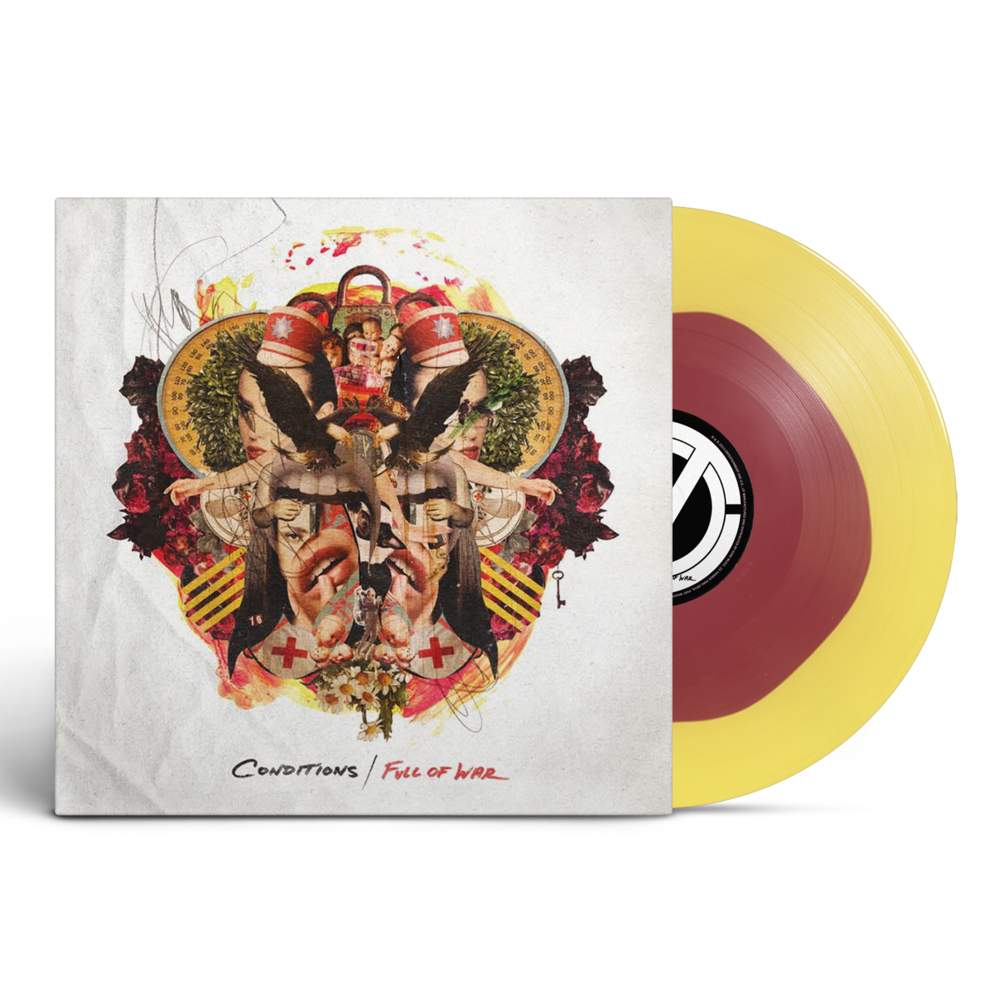 CONDITIONS 'FULL OF WAR' LP (Color In Color Vinyl)