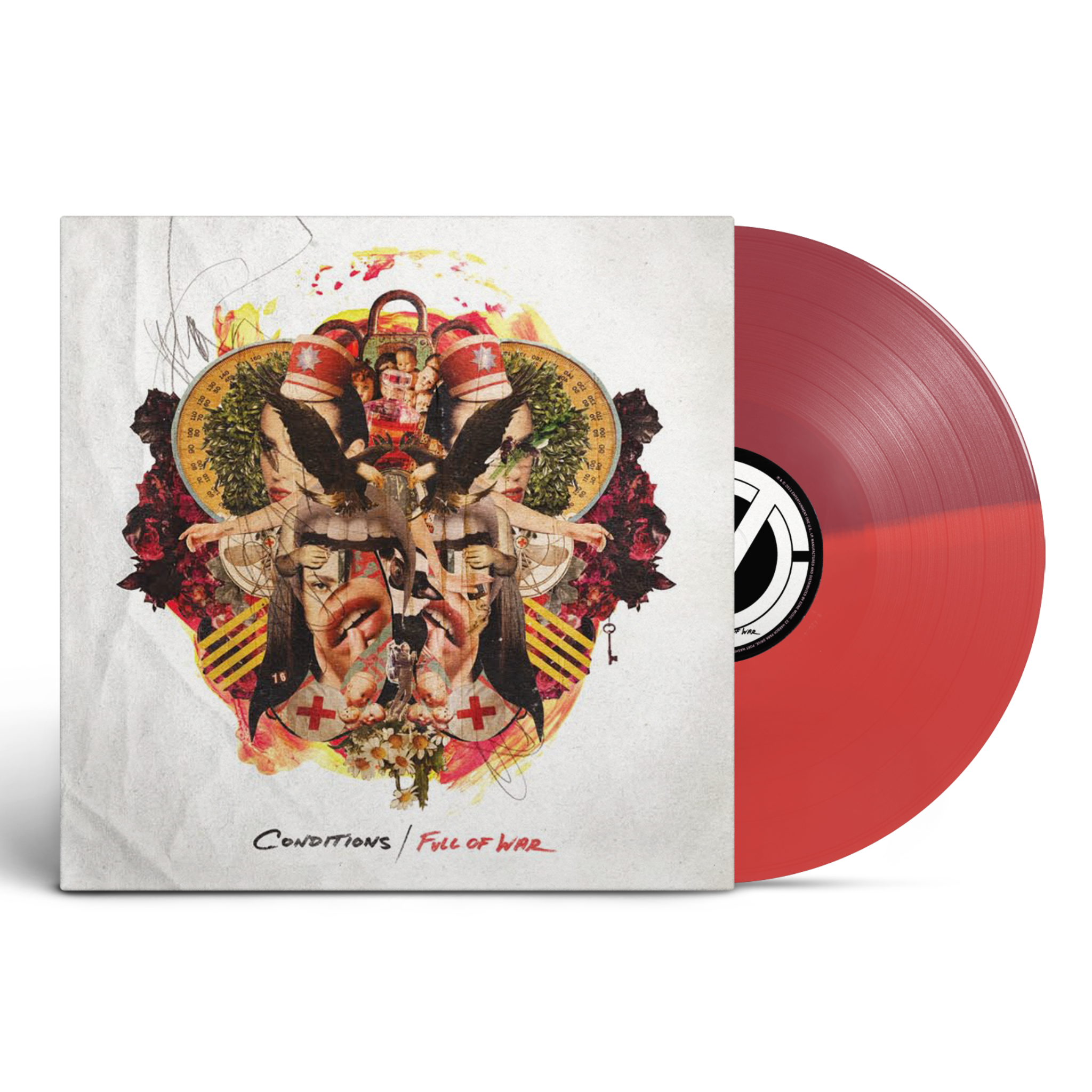 CONDITIONS 'FULL OF WAR' LP (Color Half/Half Vinyl)