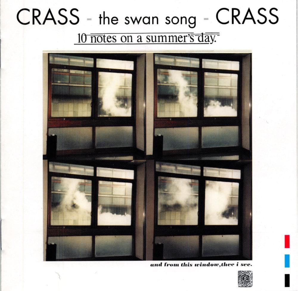 CRASS 'TEN NOTES ON A SUMMER'S DAY' LP