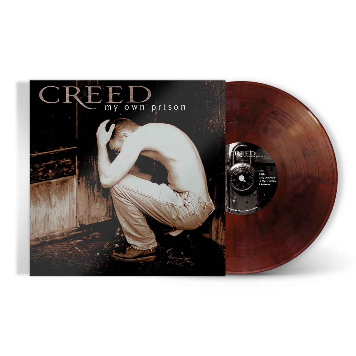 CREED 'MY OWN PRISON' 2LP (25th Anniversary Edition, Root Beer Vinyl)