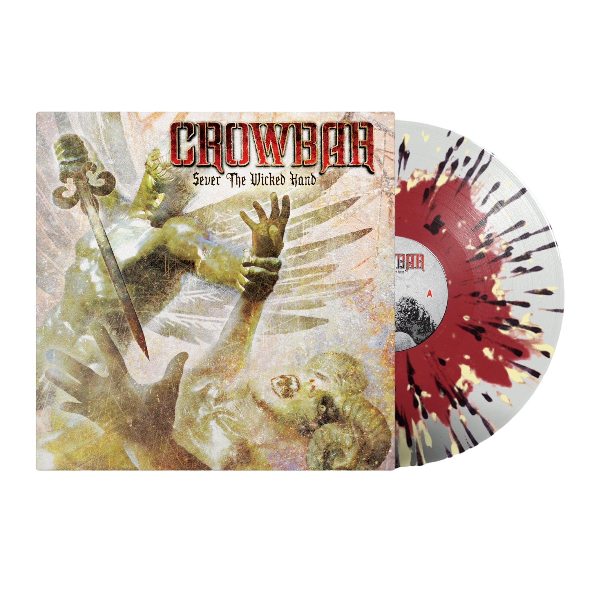 CROWBAR 'SEVER THE WICKED HAND' 10TH ANNIVERSARY LP (Blood In Clear w/ Black & Yellow Splatter Vinyl)Crowbar - Sever The Wicked Hand Splatter 10th Anniversary Vinyl