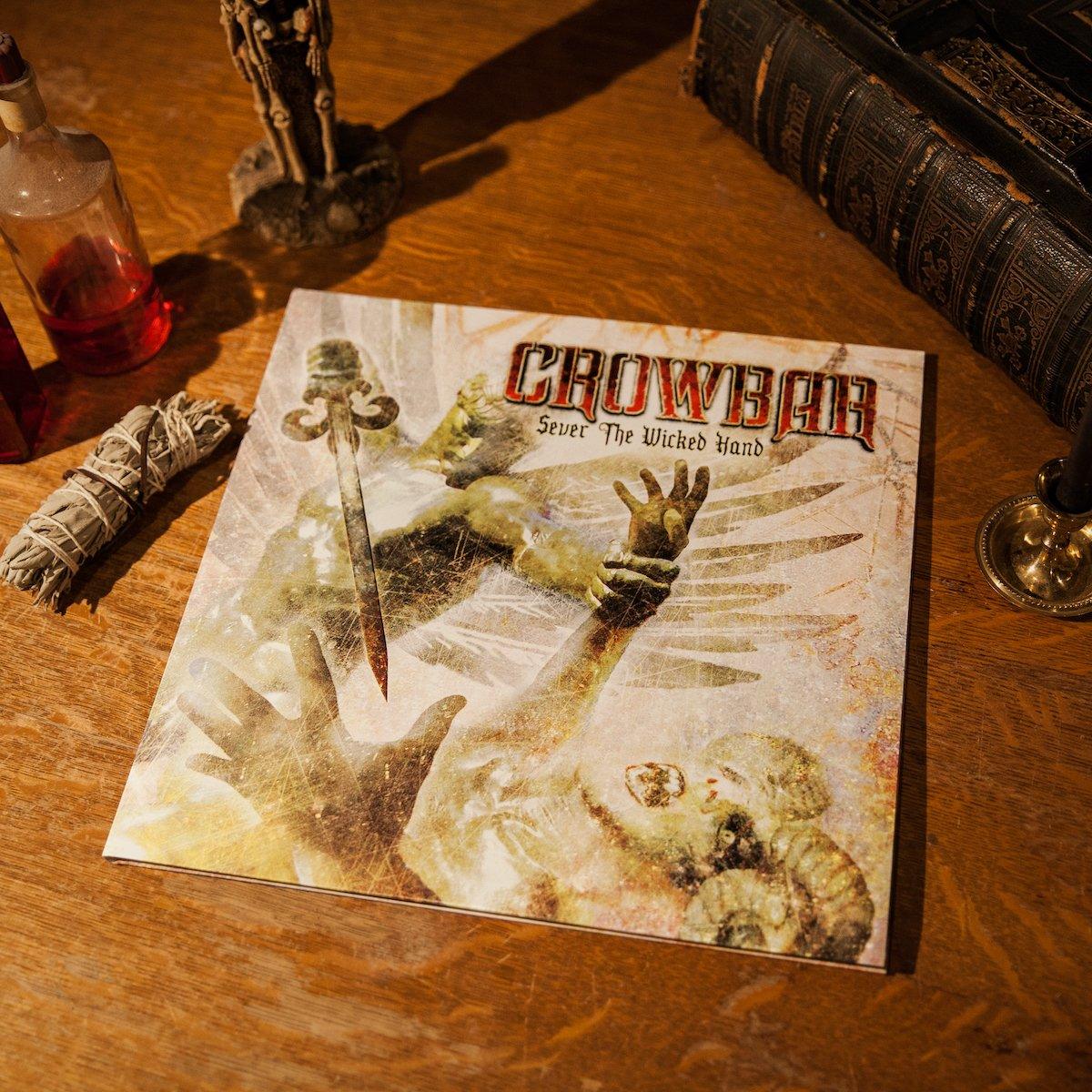 CROWBAR 'SEVER THE WICKED HAND' 10TH ANNIVERSARY LP (Blood In Clear w/ Black & Yellow Splatter Vinyl)Crowbar - Sever The Wicked Hand Splatter 10th Anniversary Vinyl