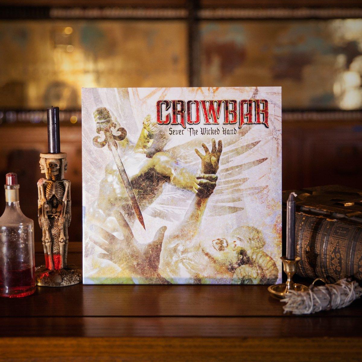 CROWBAR 'SEVER THE WICKED HAND' 10TH ANNIVERSARY LP (Blood In Clear w/ Black & Yellow Splatter Vinyl)Crowbar - Sever The Wicked Hand Splatter 10th Anniversary Vinyl