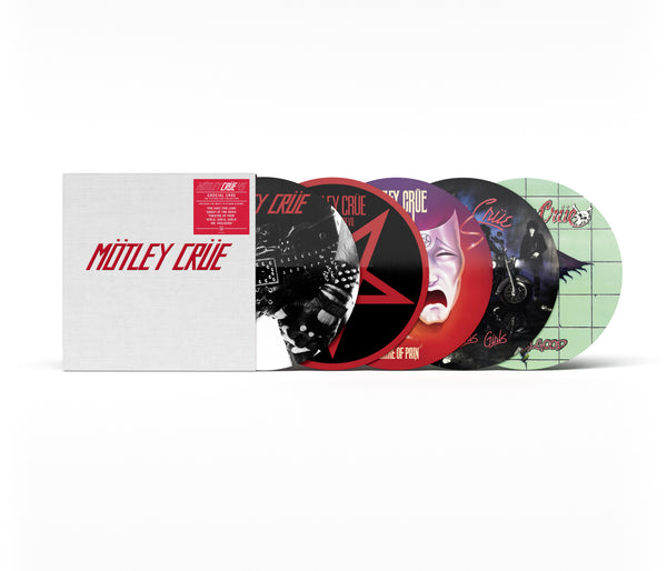 MÖTLEY CRÜE『Crücial Crüe』【未開封】 MOTLEY CRUE 'CRUCIAL CRUE 5LP DELUXE BOX SET (45th Anniversary, Pictur