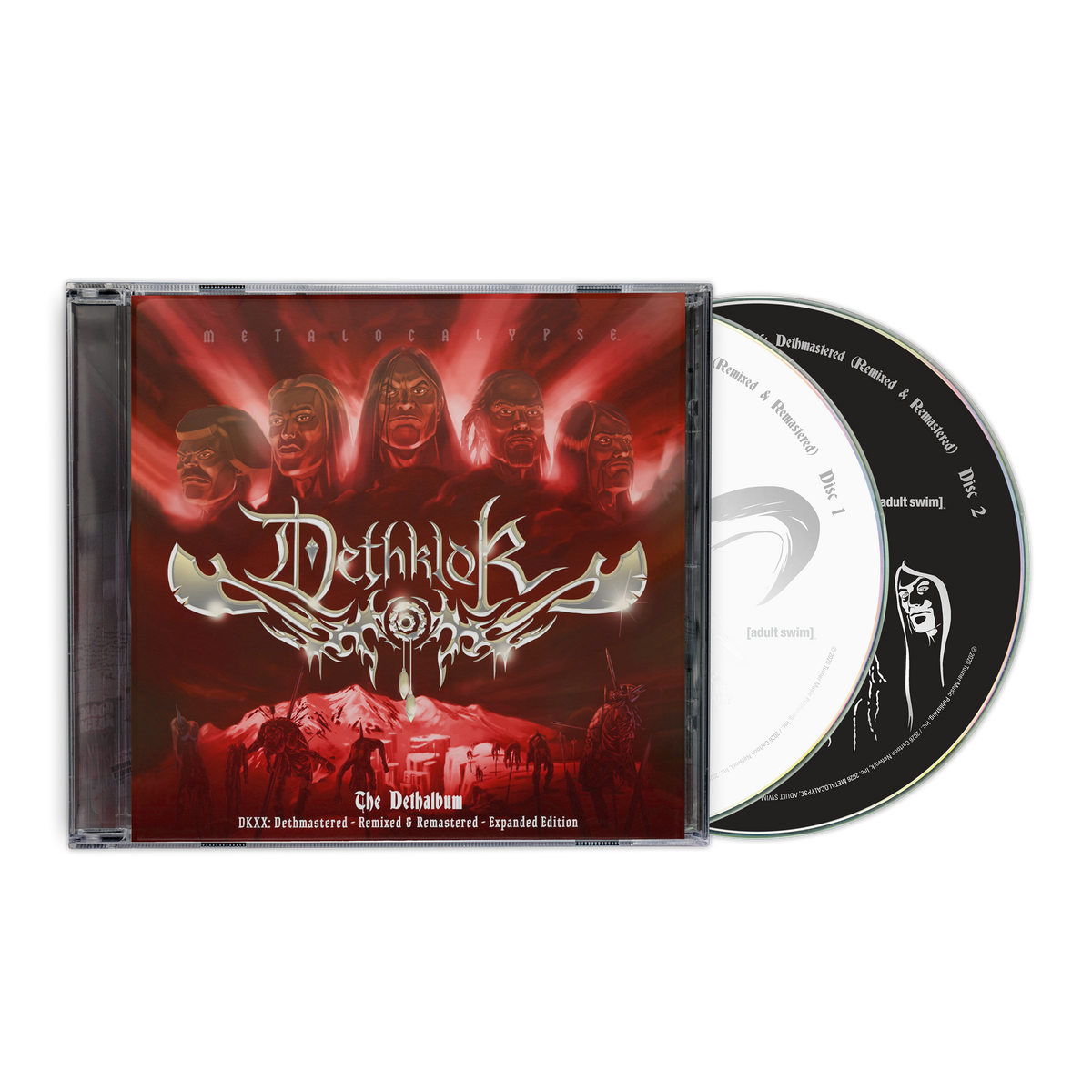 DETHKLOK ‘THE DETHALBUM DKXX: DETHMASTERED’ CD (Remixed & Remastered)