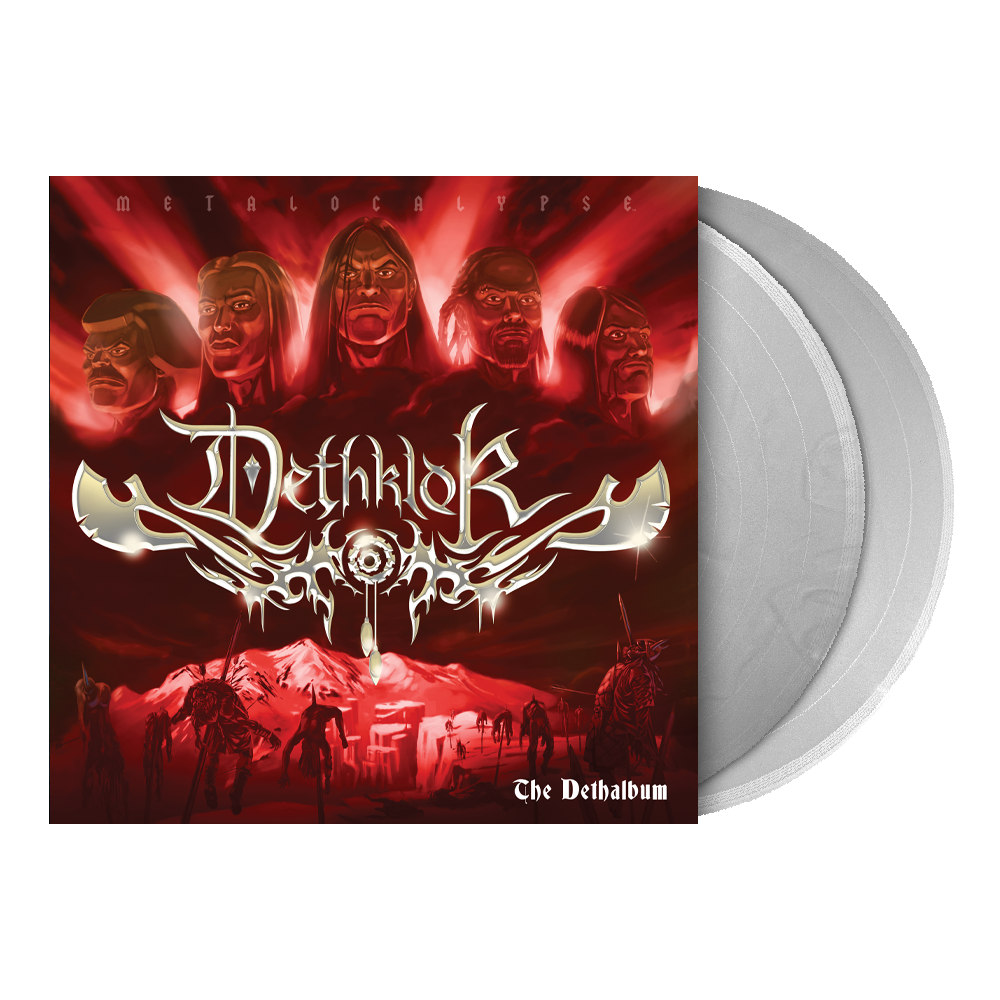 DETHKLOK ‘THE DETHALBUM’ EXPANDED EDITION 2LP (Opaque Silver Vinyl)