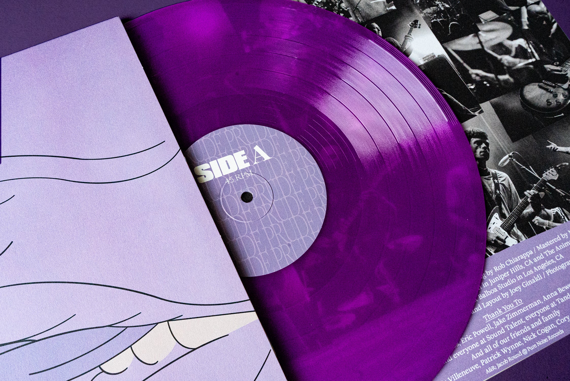 DRUG CHURCH ‘PRUDE’ LP (Limited Edition – Only 300 Made, Neon Violet Vinyl)