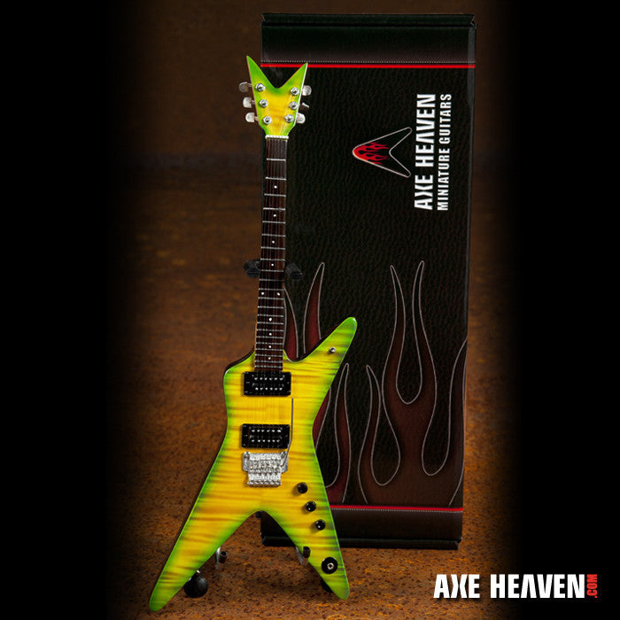 PANTERA - Dimebag Darrell Signature 'Slime Dime' Miniature Guitar Replica