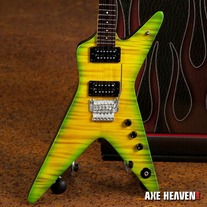 PANTERA - Dimebag Darrell Signature 'Slime Dime' Miniature Guitar Replica
