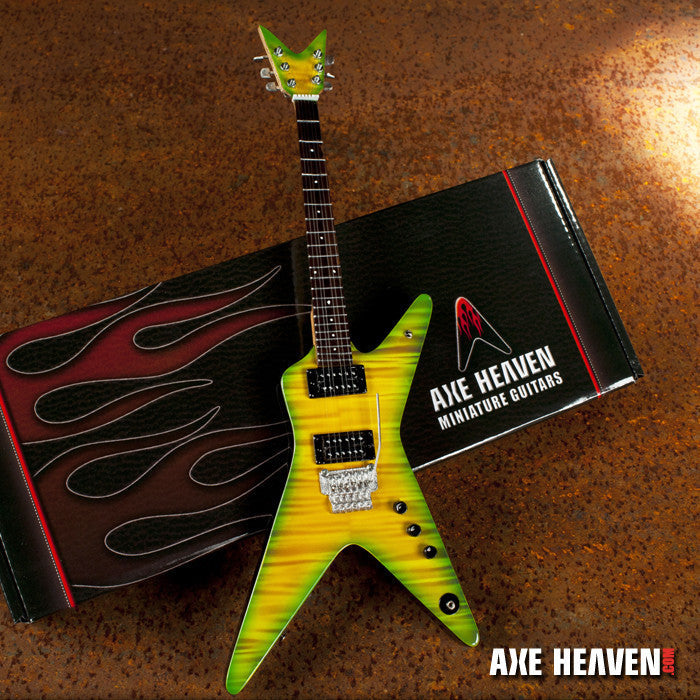 PANTERA - Dimebag Darrell Signature 'Slime Dime' Miniature Guitar Replica