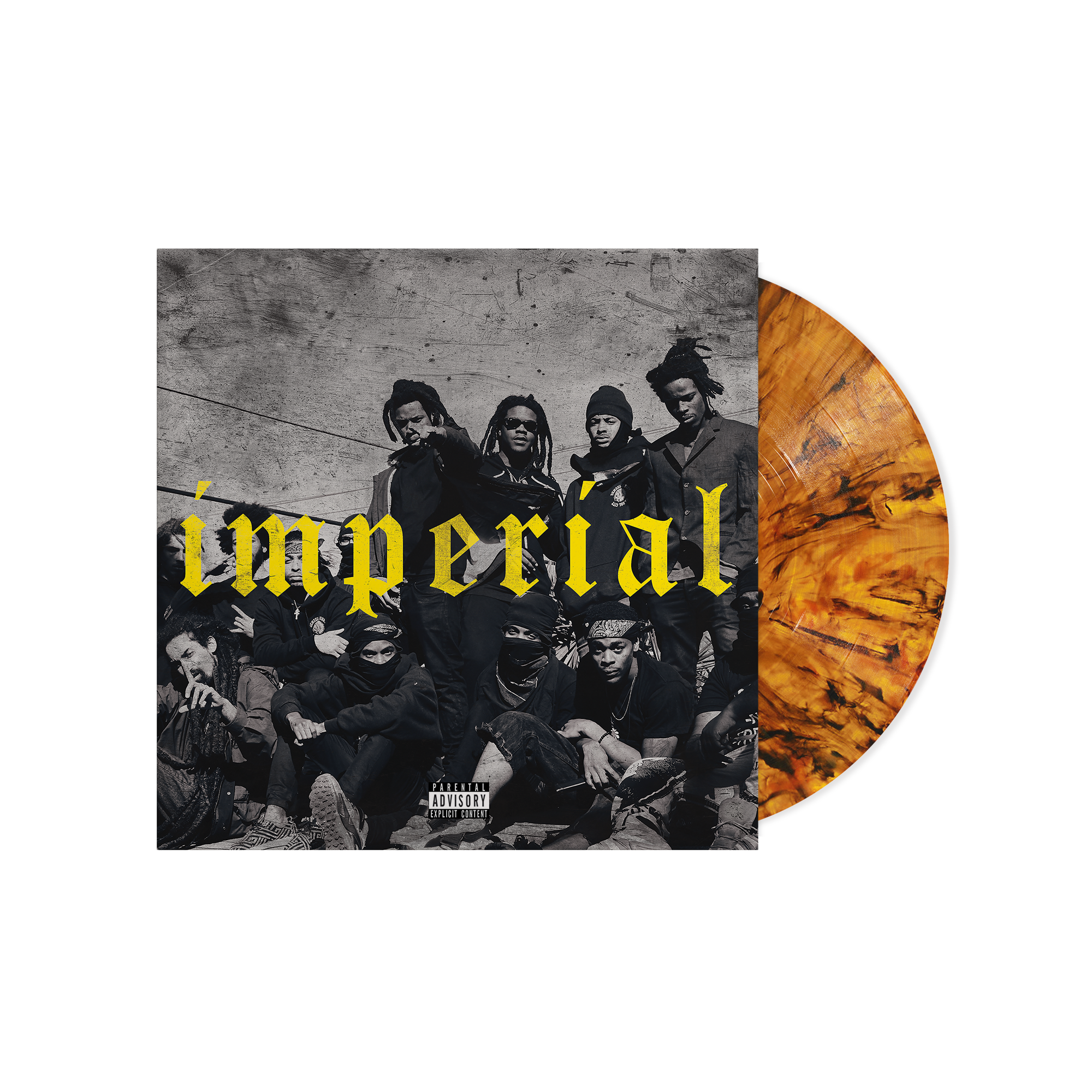 DENZEL CURRY ‘IMPERIAL’ LP (Limited Edition – Only 500 Made, Tiger's Eye Translucent Vinyl)