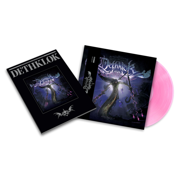 DETHKLOK 'DETHALBUM II' CLEAR PINK LP + DETHKLOK x REVOLVER SPECIAL COLLECTOR'S EDITION