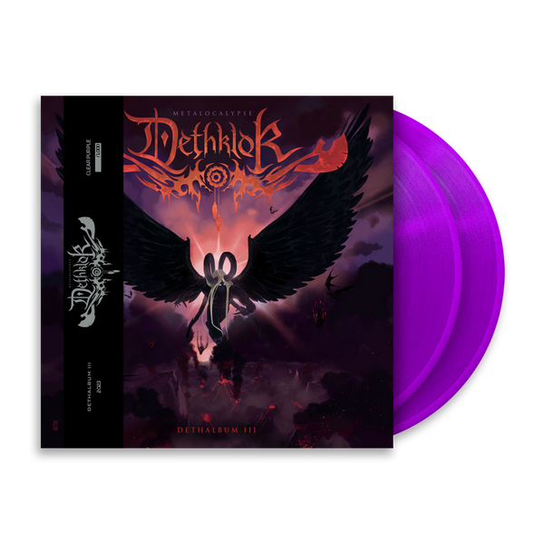 DETHKLOK 'DETHALBUM III' CLEAR PURPLE LP + DETHKLOK x REVOLVER SPECIAL COLLECTOR'S EDITION