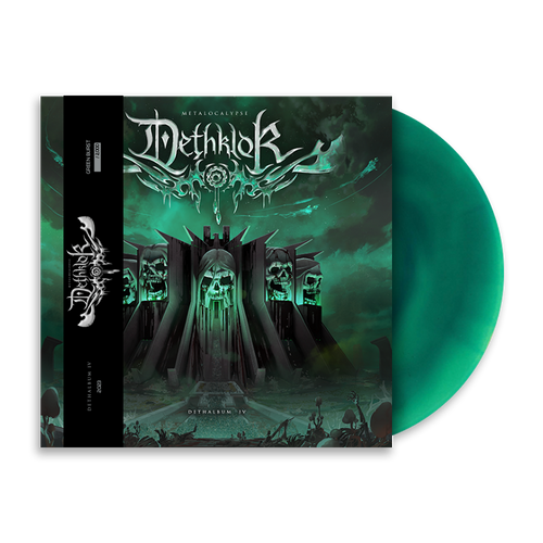 DETHKLOK 'DETHALBUM IV' GREEN BURST LP + DETHKLOK x REVOLVER SPECIAL COLLECTOR'S EDITION