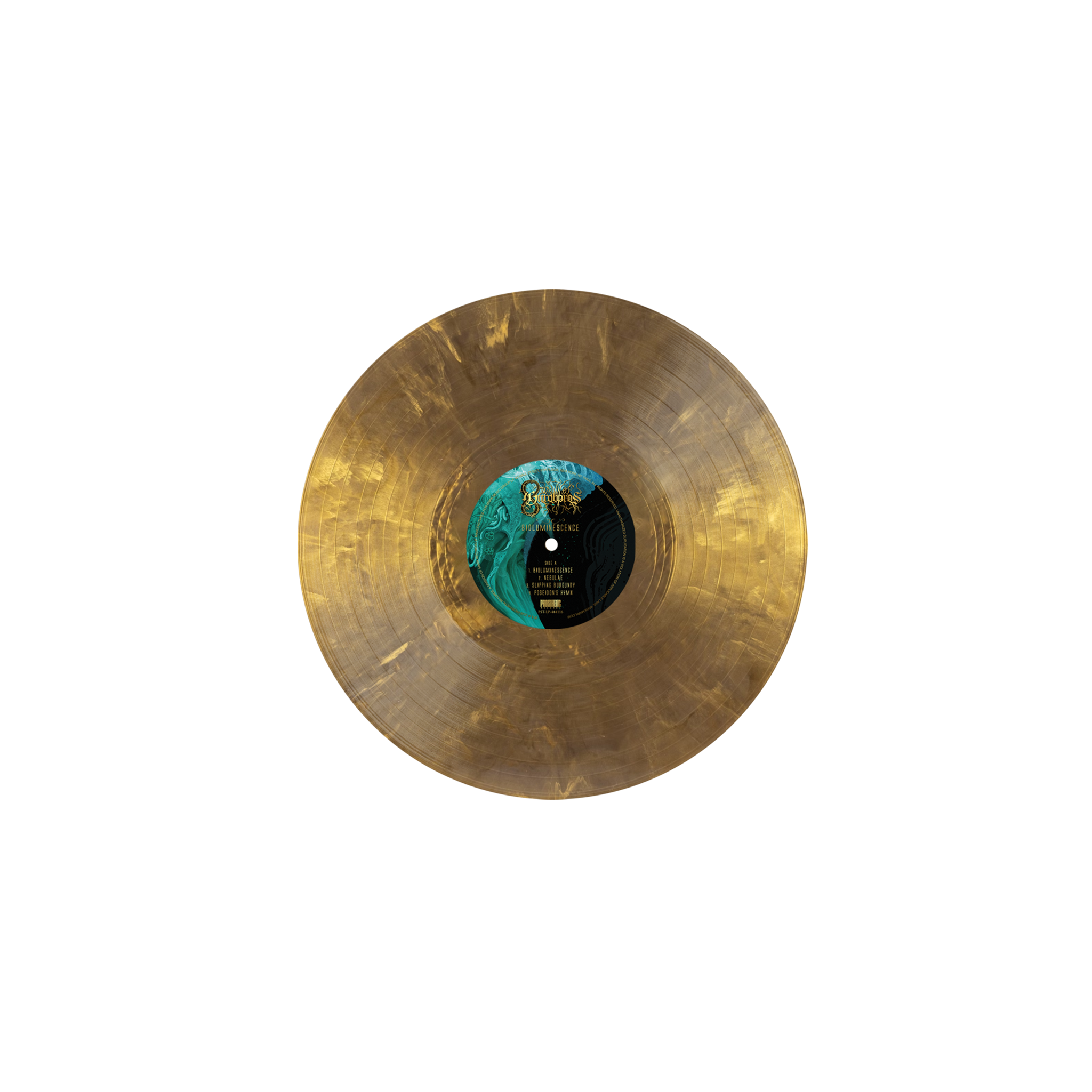 DAWN OF OUROBOROS 'BIOLUMINESCENCE' LP (Gold Black Ice Vinyl)