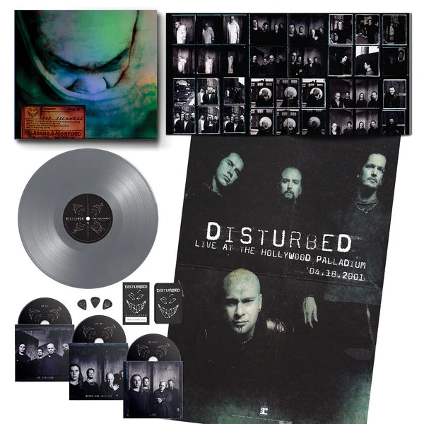 DISTURBED 'THE SICKNESS' DELUXE LP + 3CD BOX SET (25th Anniversary Edition)