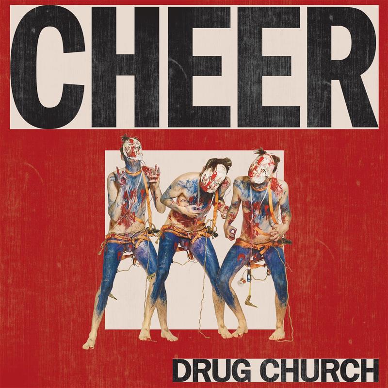 DRUG CHURCH 'CHEER' LP (Red/Bone/Black Ice Tri-Stripe Vinyl)