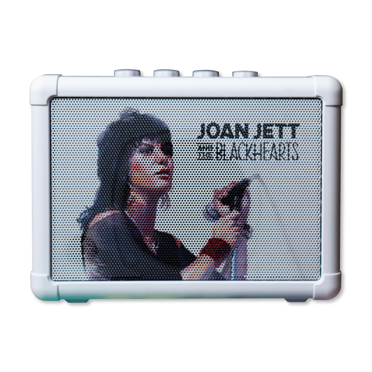 JOAN JETT & THE BLACKHEARTS BLACKSTAR MINI GUITAR AMP AND SPEAKER