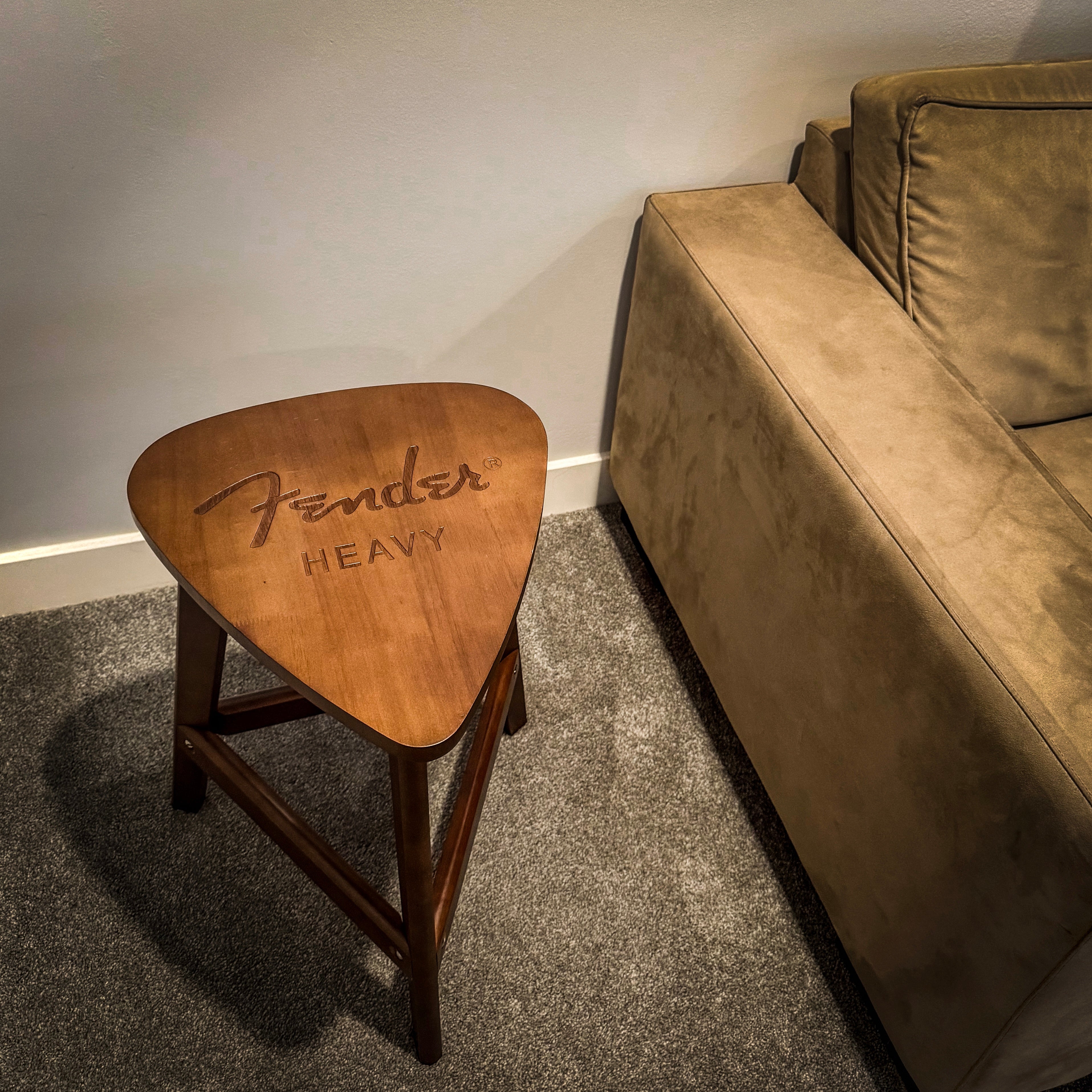 FENDER WOODEN END TABLE