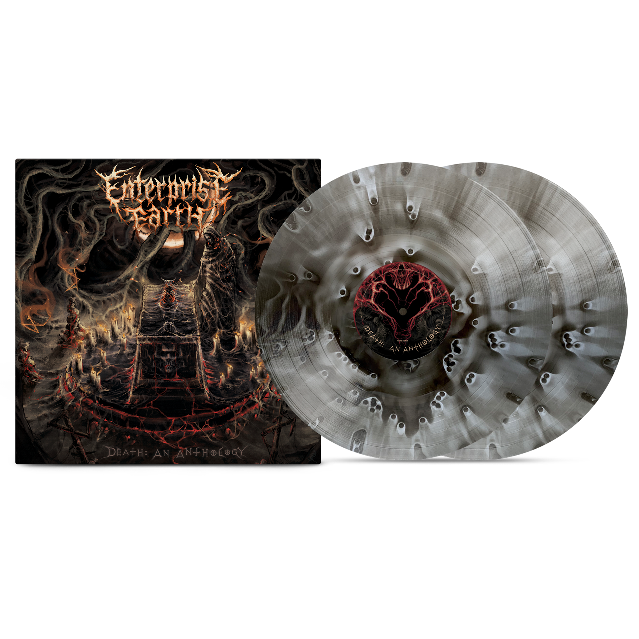 ENTERPRISE EARTH 'DEATH: AN ANTHOLOGY' 2LP (Ghostly Vinyl)
