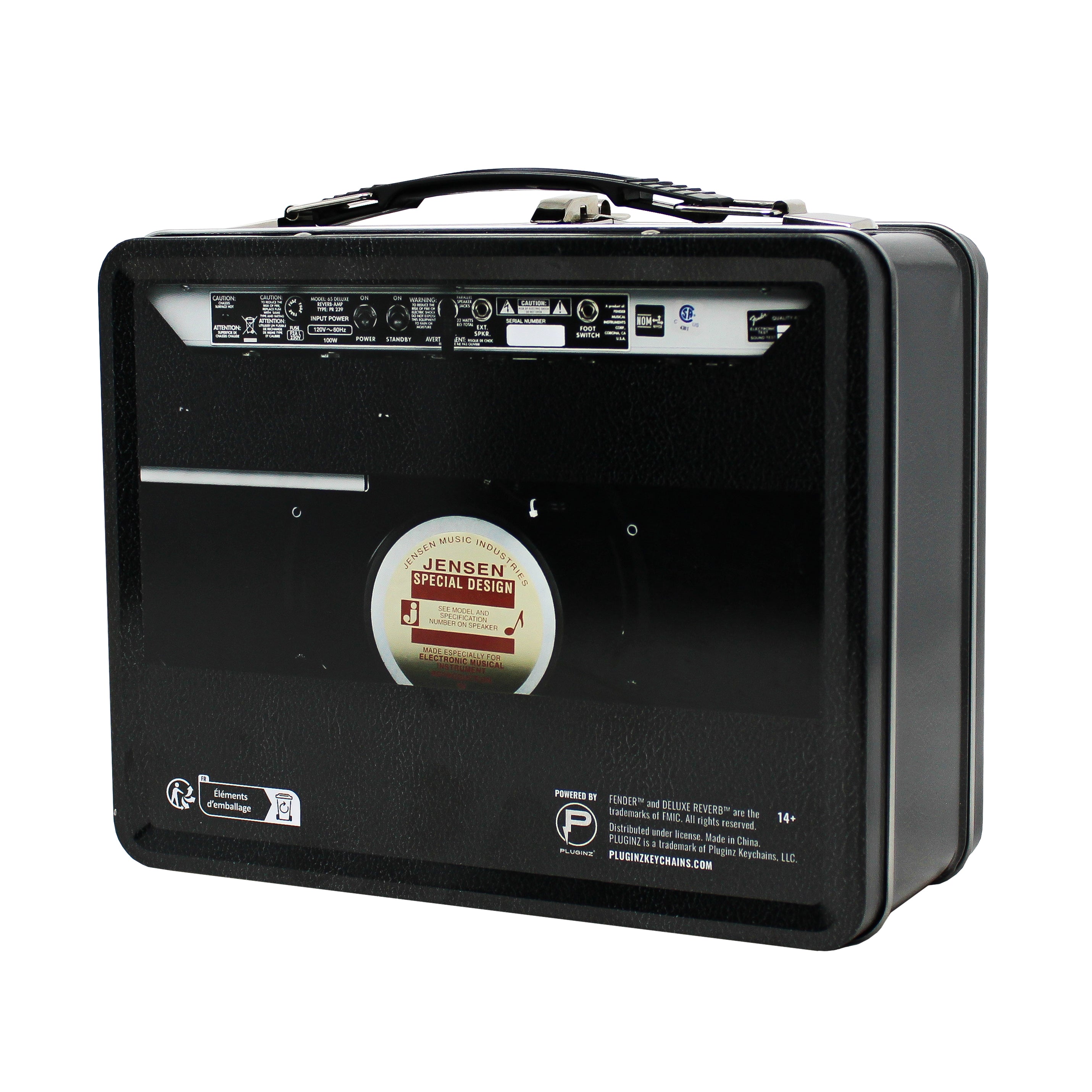 FENDER AMP TIN LUNCH BOX