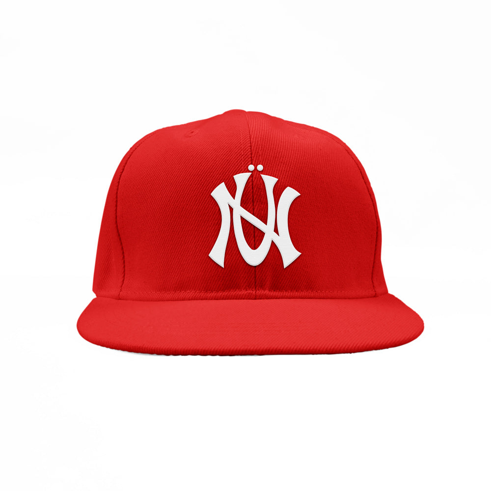 FOREVER NU LOGO SNAPBACK (RED)