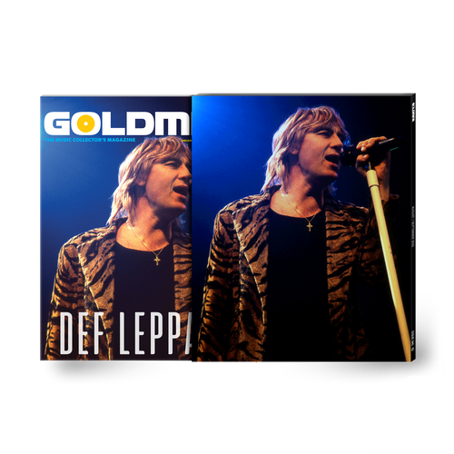 GOLDMINE MAGAZINE: AUG/SEPT 2022 ISSUE FEATURING  DEF LEPPARD - ALT COVER HAND-NUMBERED SLIPCASE & PHOTO PRINT