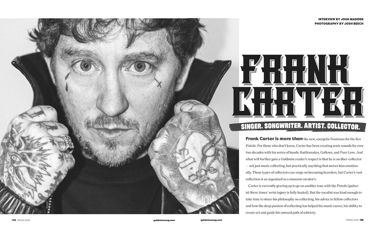 GOLDMINE SPRING 2026 ISSUE FEATURING FRANK CARTER