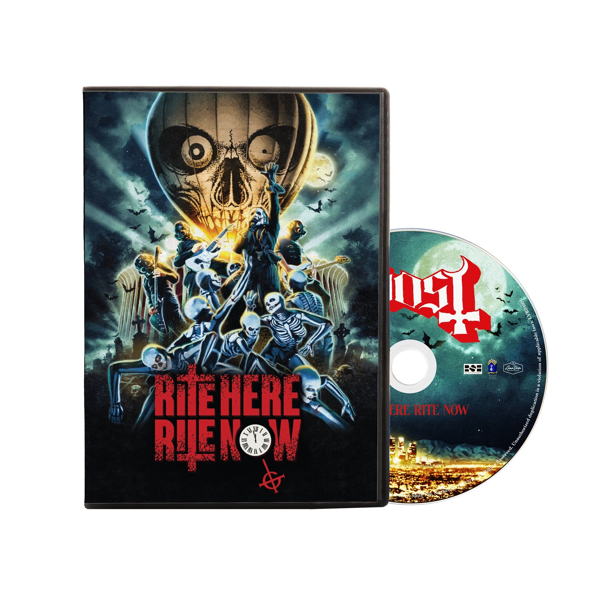 GHOST ‘RITE HERE RITE NOW’  ULTRA HD BLU-RAY DISC (4K)