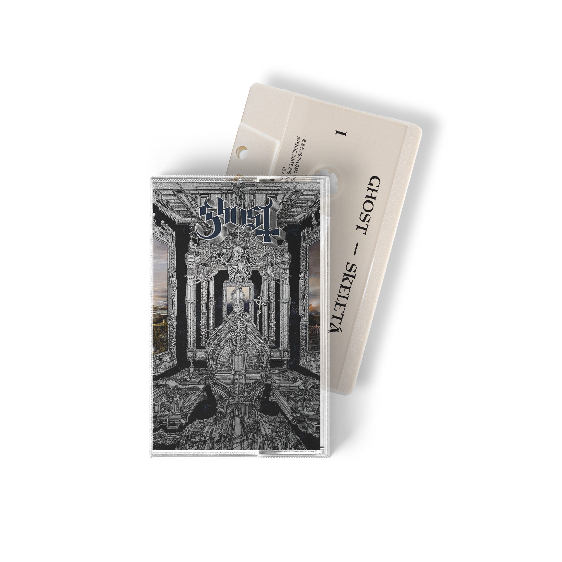 GHOST 'SKELETÁ' CASSETTE (Bone)