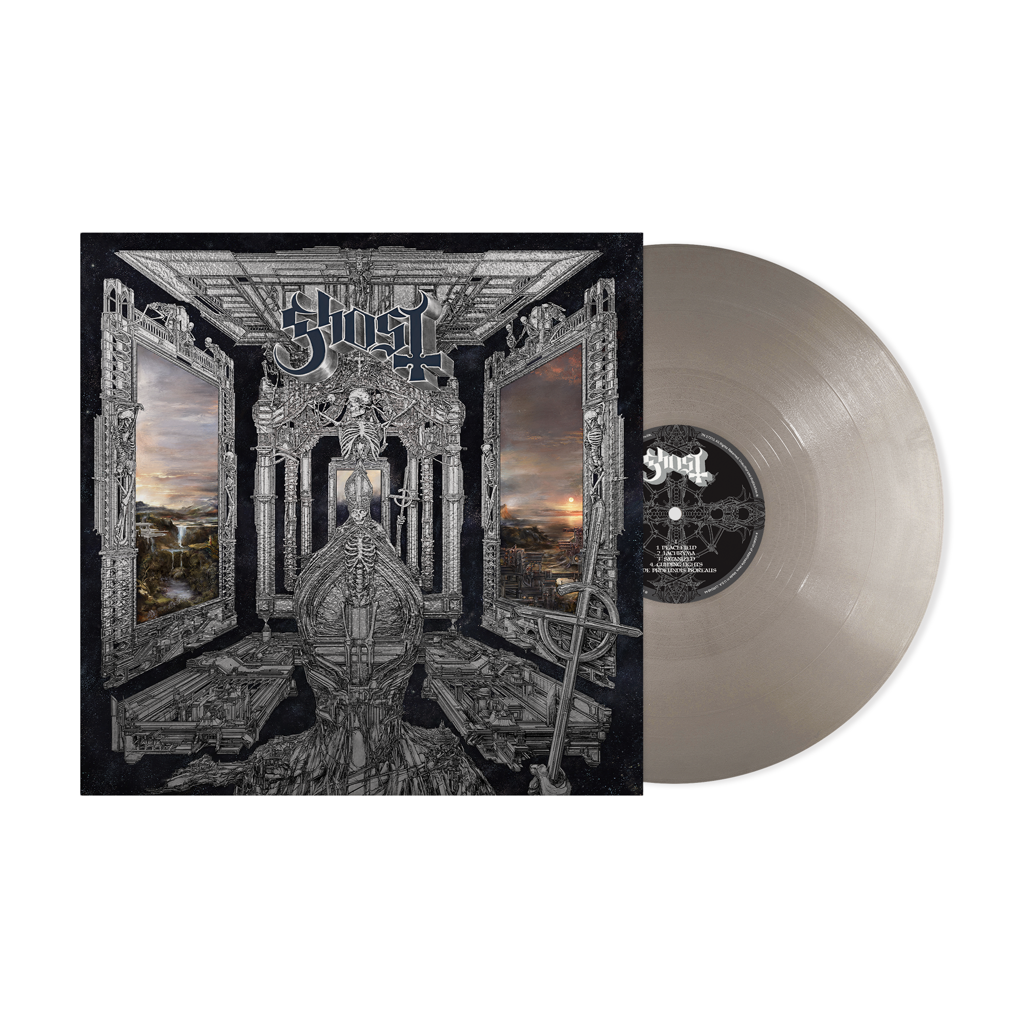 GHOST ‘SKELETÁ’ LP (Limited Edition – Only 1,000 Made, Opaque Silver Vinyl)