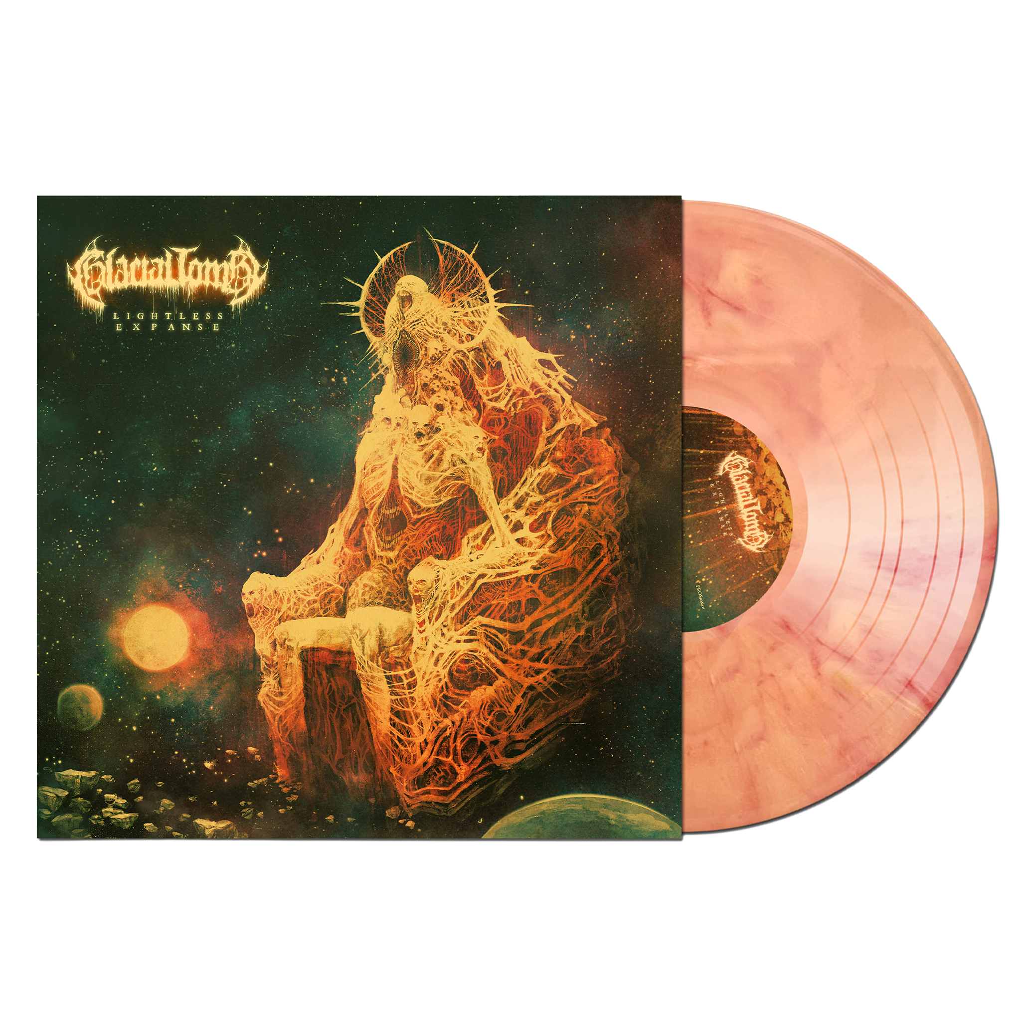GLACIAL TOMB 'LIGHTLESS EXPANSE' LP (Crimson Decay Vinyl)