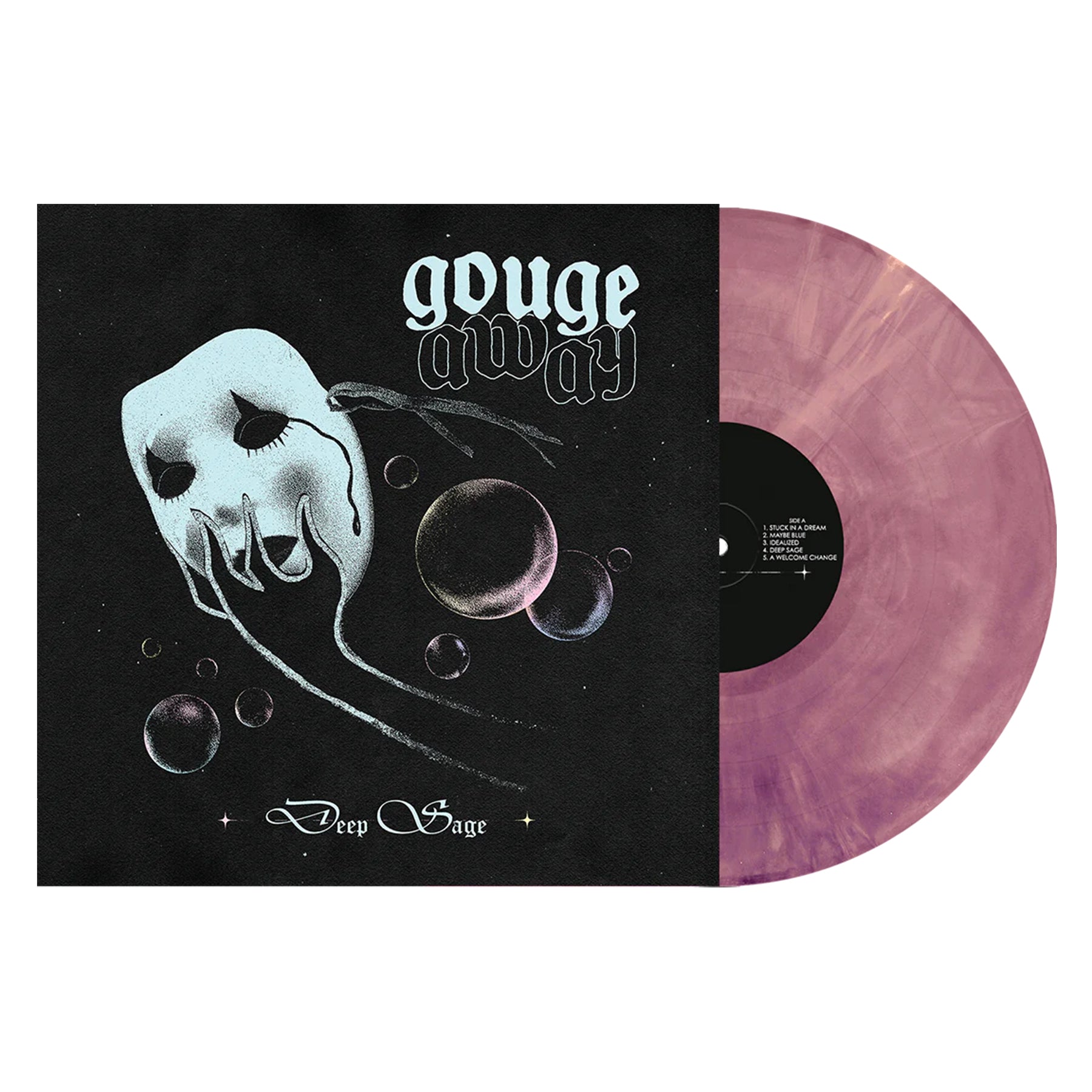 Gouge Away Deep Sage Beer Purple Galaxy Vinyl