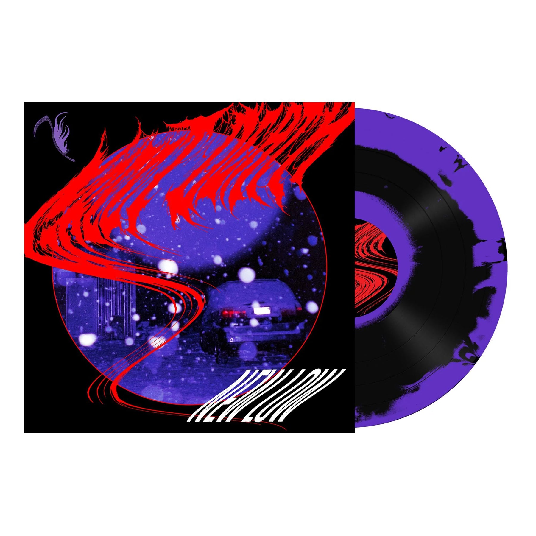 Greet Death New Low Purple Black Galaxy Vinyl