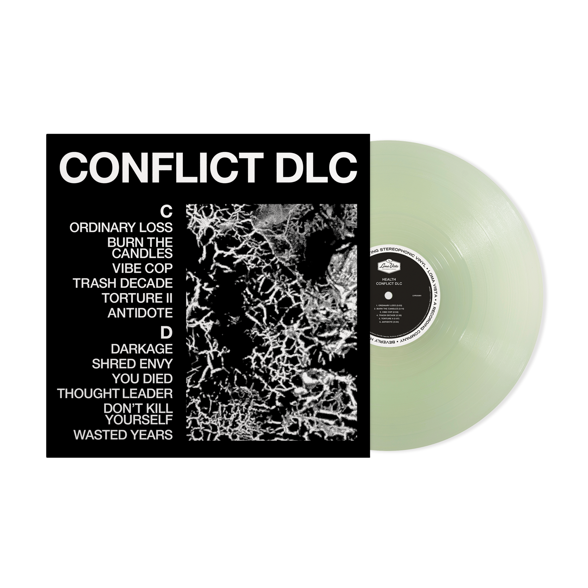 HEALTH 'CONFLICT DLC' LP (Exclusive – Limited to 400, Coke Bottle Clea