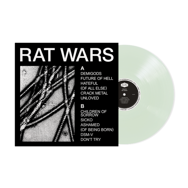 HEALTH x REVOLVER WINTER 2023 ISSUE W/ 'RAT WARS' Coke Bottle Clear LP & EXCLUSIVE T-SHIRT
