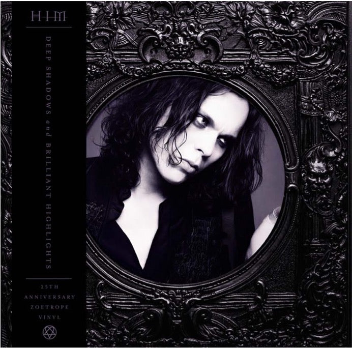 HIM 'DEEP SHADOWS AND BRILLIANT HIGHLIGHTS' 25TH ANNIVERSARY LP (Zoetrope Vinyl)