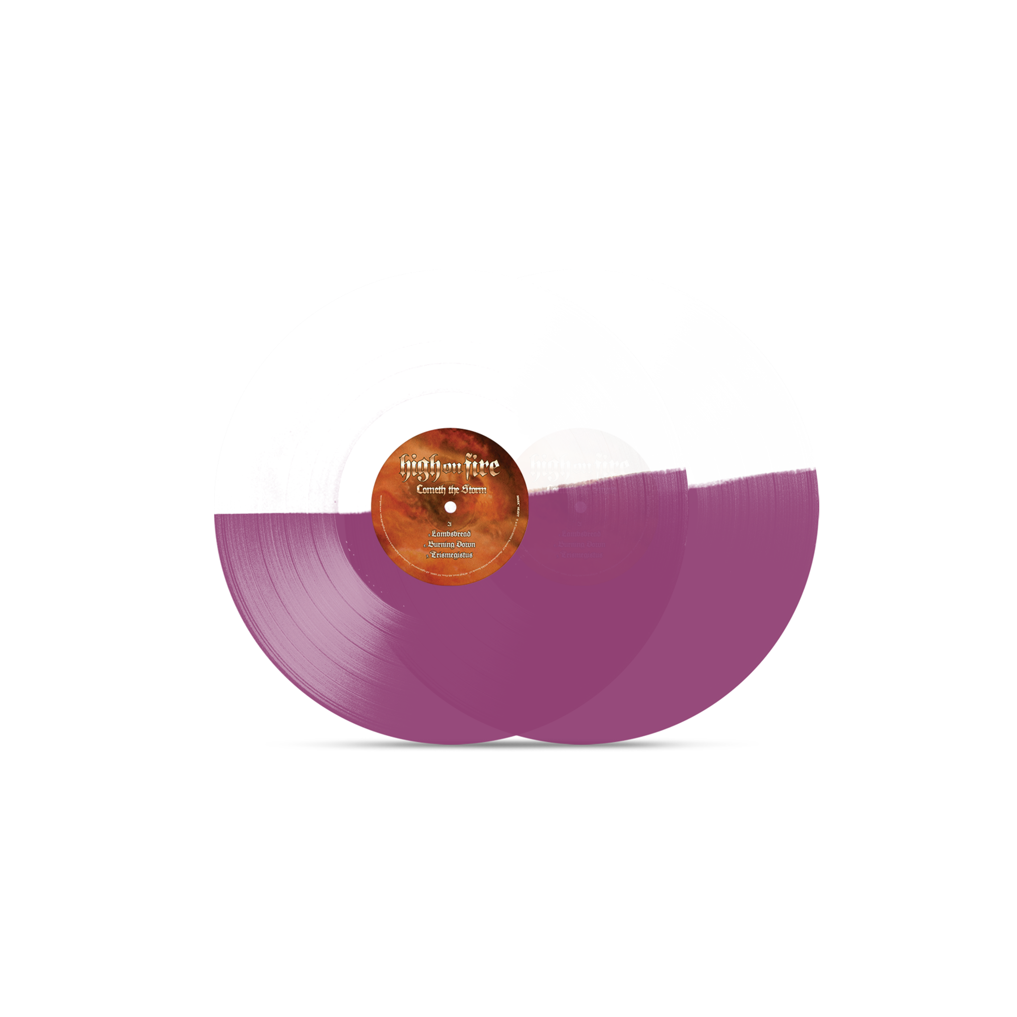 HIGH ON FIRE 'COMETH THE STORM' 2LP (Half/Half Vinyl)