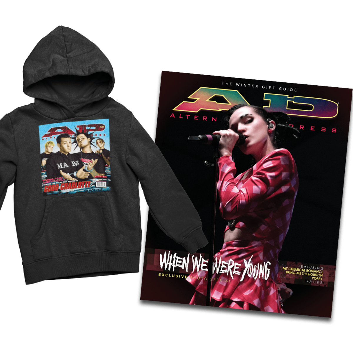 Poppy: Winter 2022 Issue + Hoodie Bundle New Gen Magazine Alternative Press