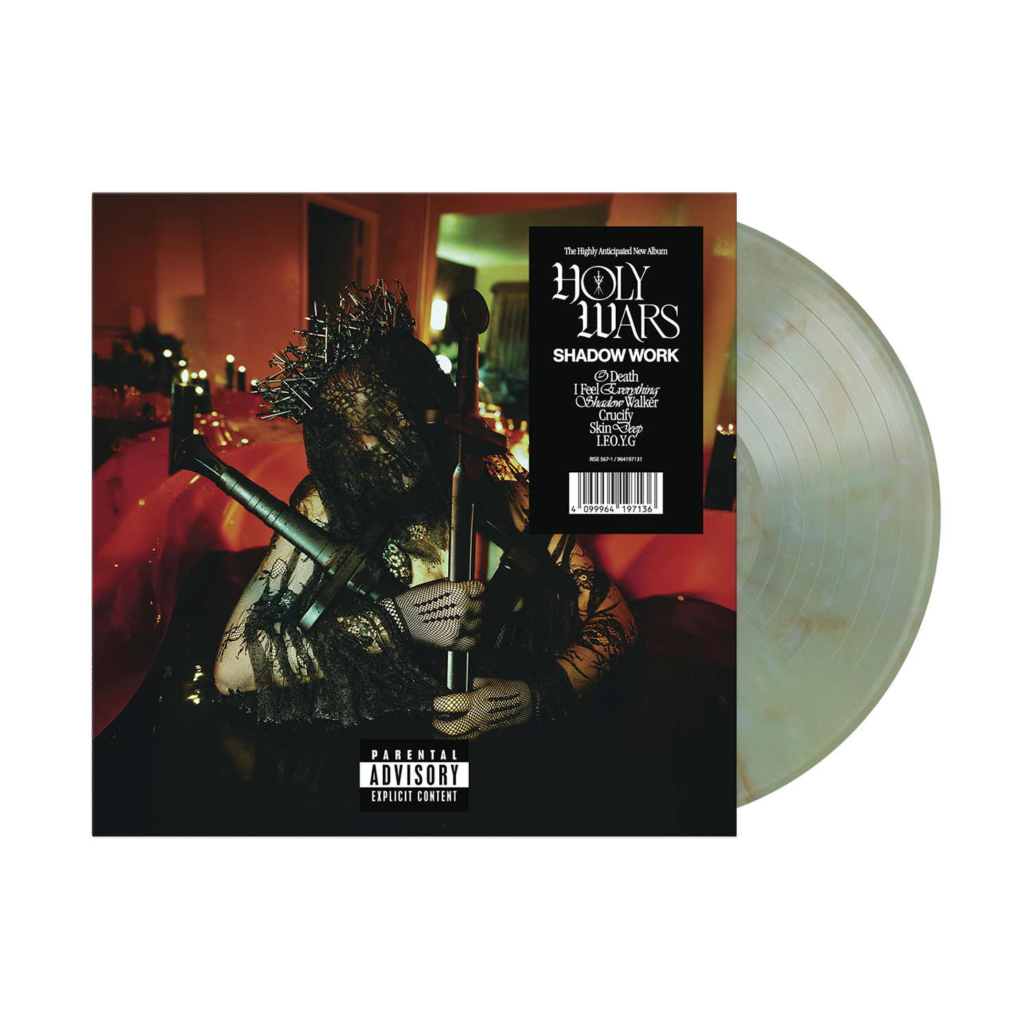 HOLY WARS 'SHADOW WORK/LIGHT WORK' LP (Light, Beige, White, & Yellow Vinyl)