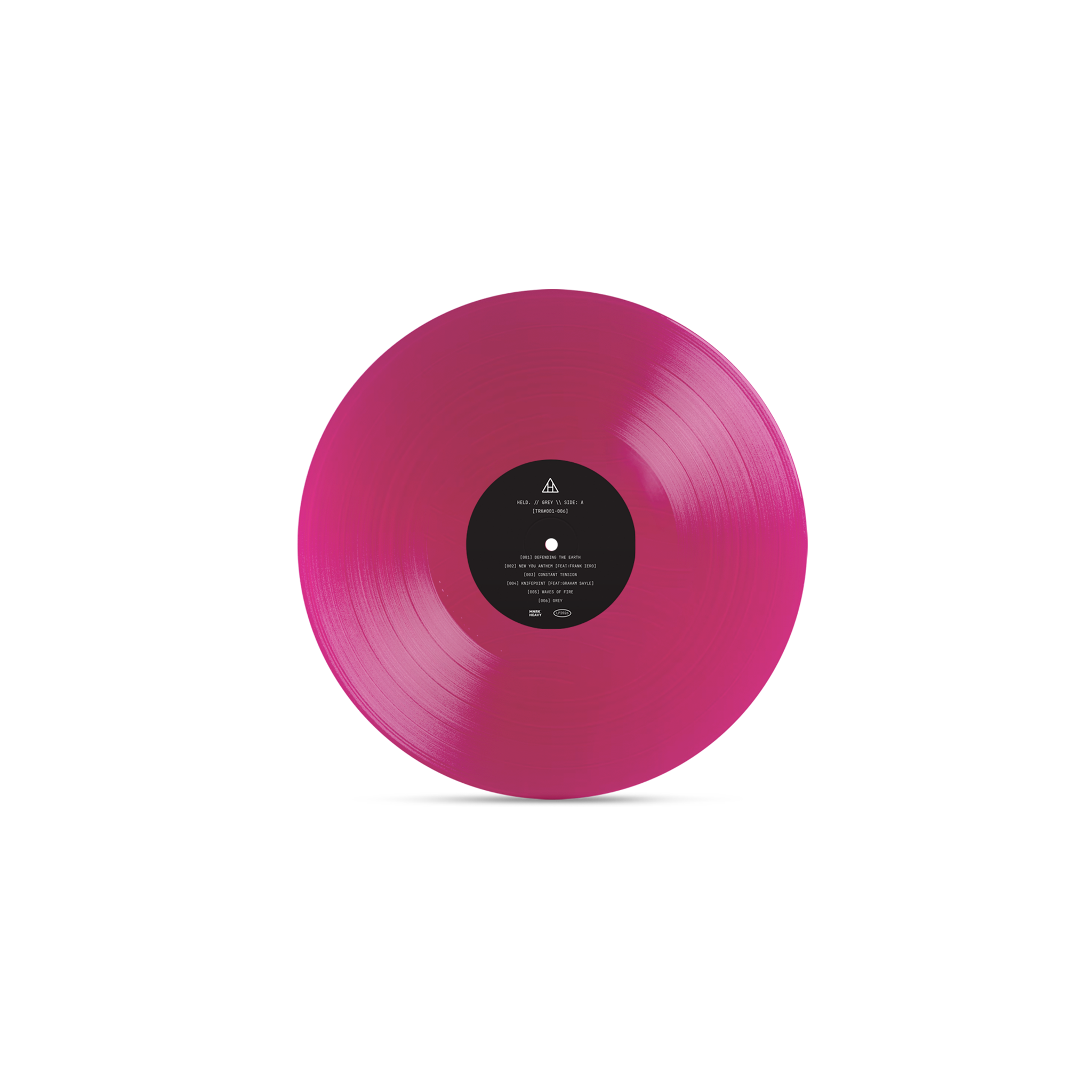 HELD. 'GREY' LP (New You Anthem Vinyl)