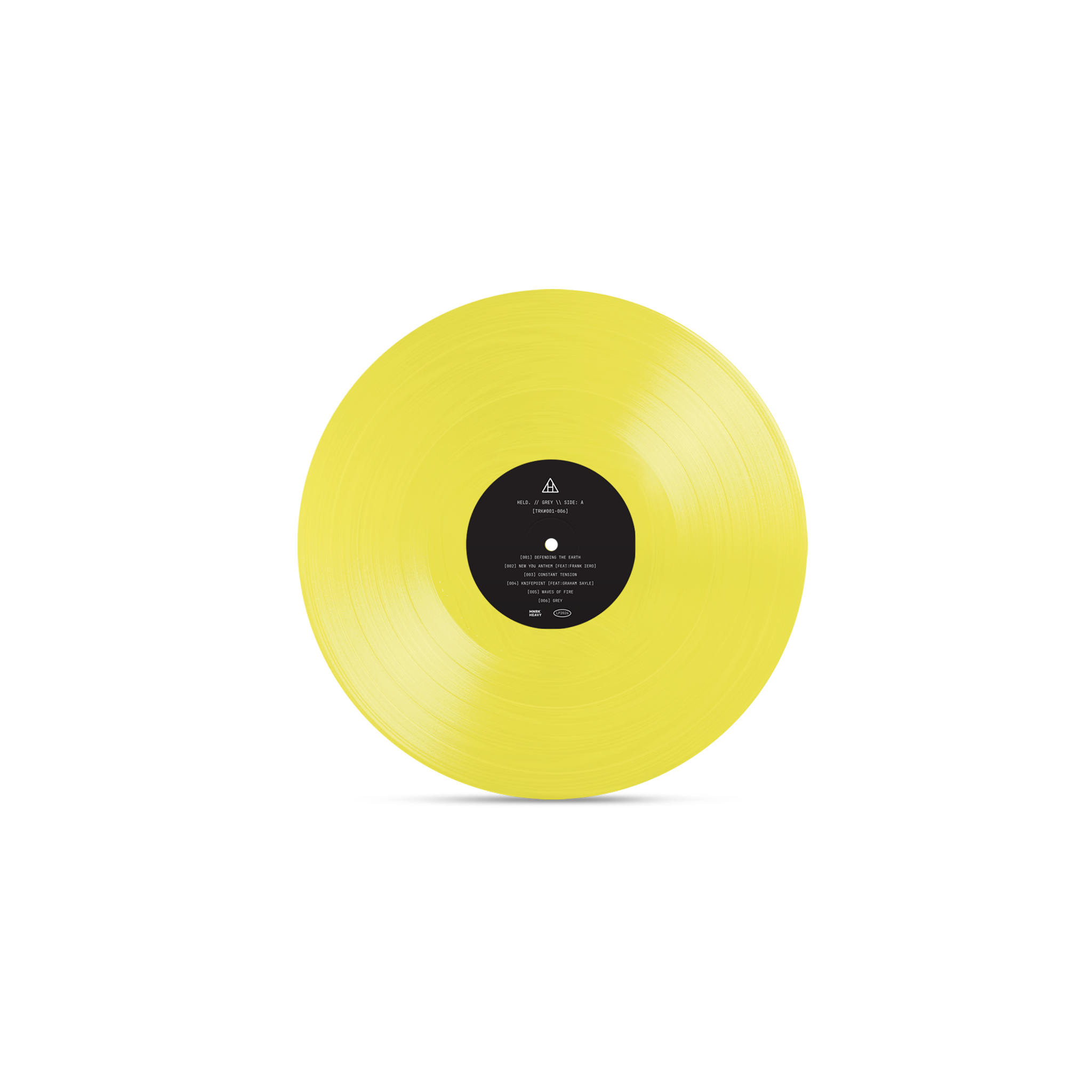 HELD. 'GREY' LP (Knifepoint Deluxe Vinyl)