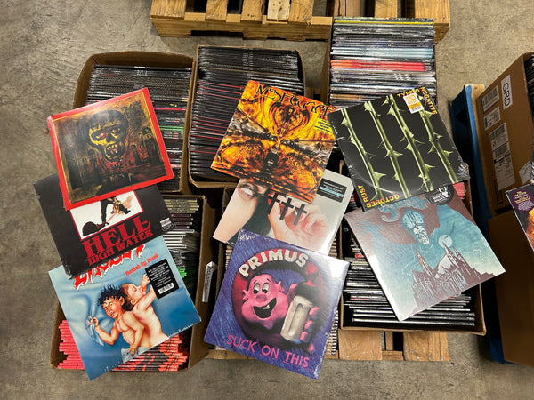 Metal/Hardcore/Hard Rock Blemished Vinyl Bundle (Five LPs)
