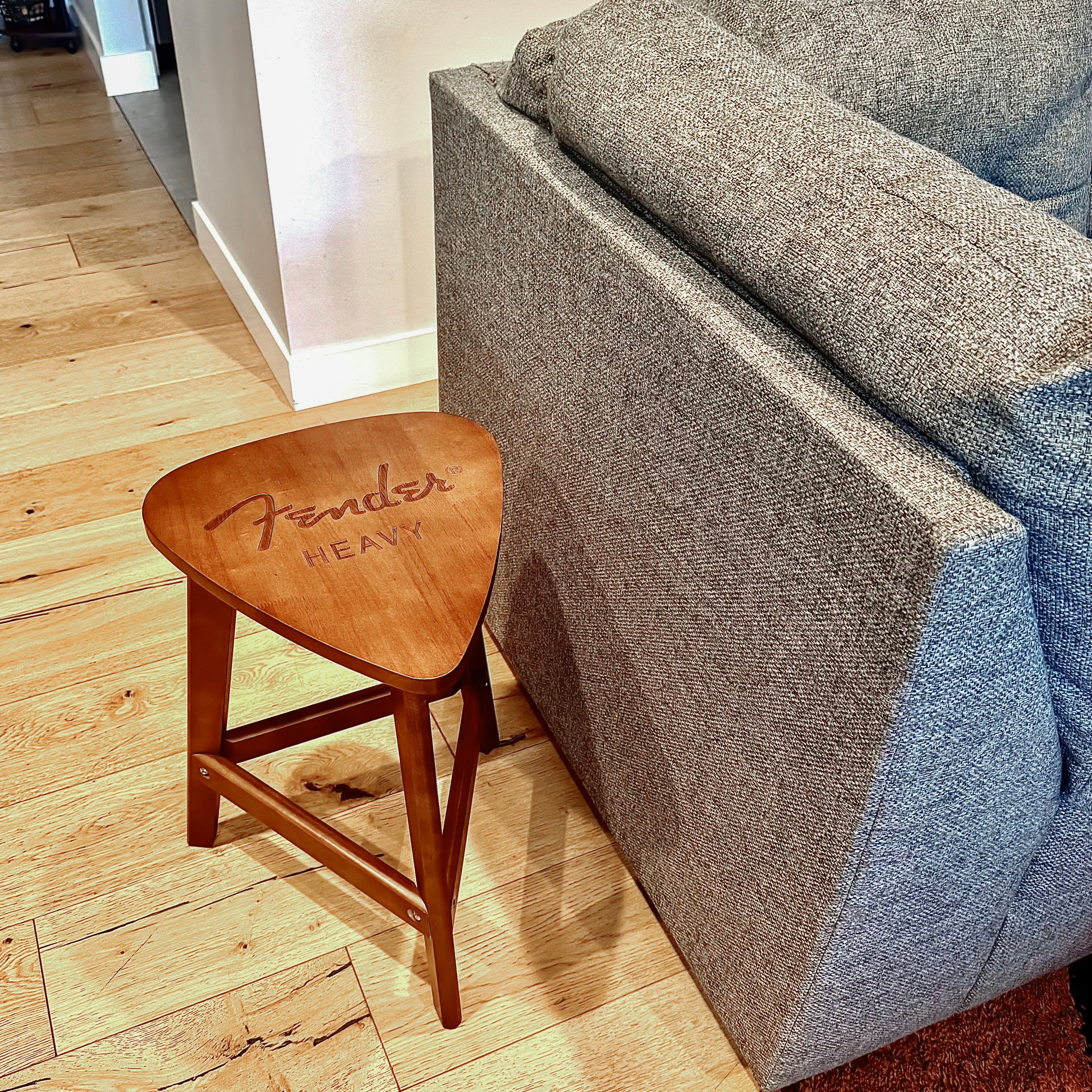FENDER WOODEN END TABLE