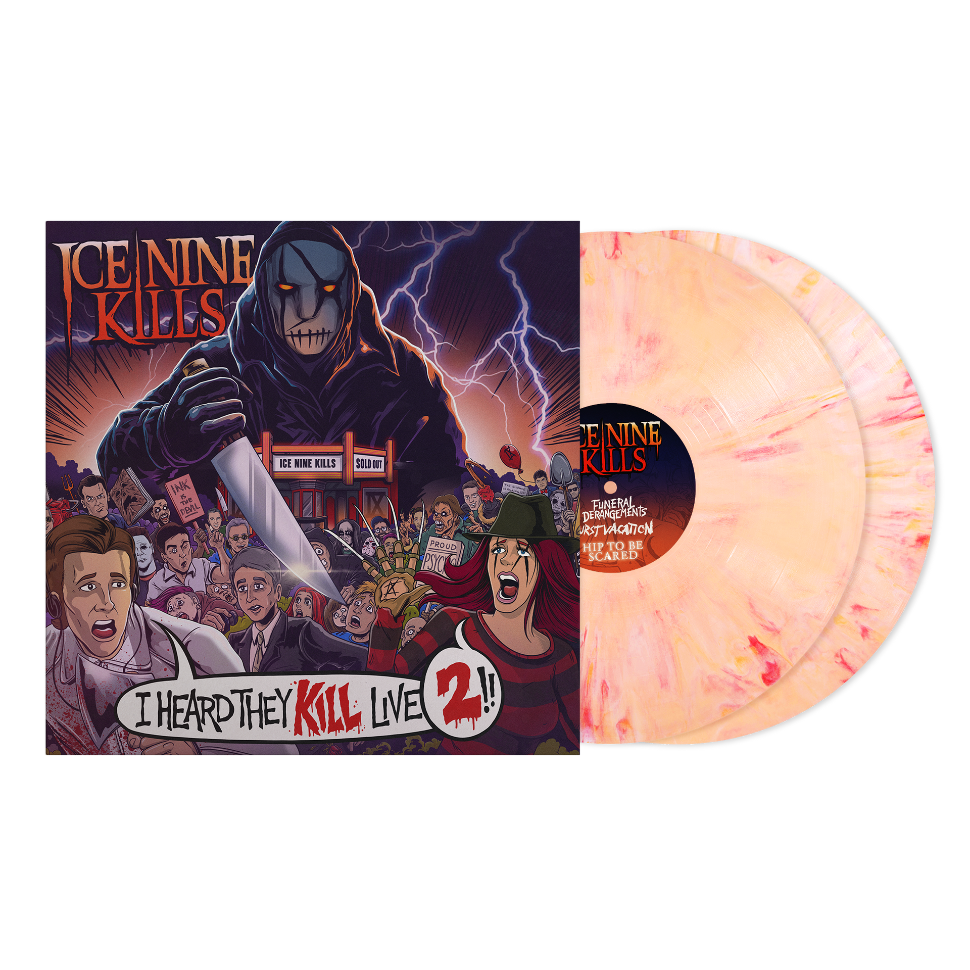ICE NINE KILLS 'I HEARD THEY KILL LIVE 2' 2LP (Limited Edition – Only